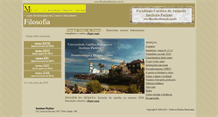 Desktop Screenshot of filosofiaadistancia.com.br